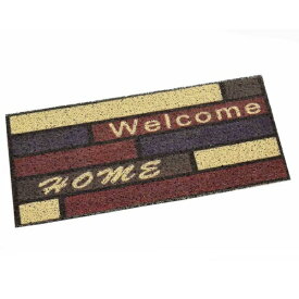 LIV PLUS｜リブプラス 玄関マット ウェルカムブリックス 24×55cm ウェルカムブリックス ND-9913