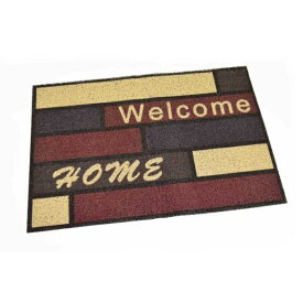 LIV PLUS｜リブプラス 玄関マット ウェルカムブリックス 60×90cm ウェルカムブリックス ND-9943