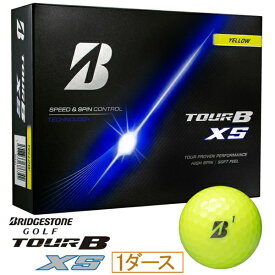 ブリヂストン｜BRIDGESTONE ゴルフボール TOUR B XS イエロー S6YXJ [12球（1ダース）]