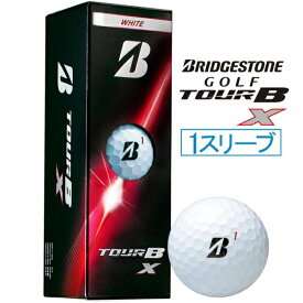 ブリヂストン｜BRIDGESTONE ゴルフボール TOUR B X ホワイト B6WXJ [3球（1スリーブ）]