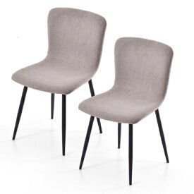 B.Bファニシング｜B.B FURNISHING ONCH0279FABEG ダイニングチェア　2脚セット　「フェムト」 ベージュ【北海道・沖縄・離島配送不可】 【メーカー直送・代金引換不可・時間指定・返品不可】