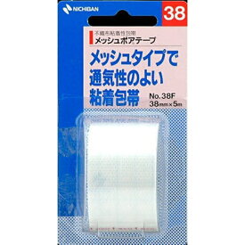 ニチバン｜NICHIBAN ニチバンメッシュポアテープ 38mm×5m〔テーピング〕
