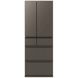 【無料延長保証&無料基本設置料】 三菱電機｜Mitsubishi Electric 冷蔵庫 WZシリーズ グランドアンバーグレー MR-WZ61N-H [幅68.5cm /608L /6ドア /観音開きタイプ /2026年]