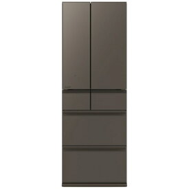 【無料延長保証&無料基本設置料】 三菱電機｜Mitsubishi Electric 冷蔵庫 WZシリーズ グランドアンバーグレー MR-WZ55N-H [幅65cm /547L /6ドア /観音開きタイプ /2026年]