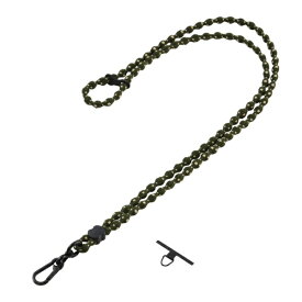 ELECOM｜エレコム スマホショルダー ショルダーストラップ 肩掛け 斜めがけ 全機種対応 落下・紛失防止 やわらか伸縮タイプ 特許こぶ型ひも 軽量 ストラップホールシート付 AIRFLEX カーキ P-STSDH1FLSTKH