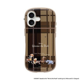 【エントリーで最大2万ポイント当たる｜4/23まで】 HAMEE｜ハミィ [iPhone 17専用]ディズニーキャラクター iFace First Class Cafe MagSynqケース プー/チェック/ベージュ 41-187405