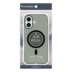 �g���j�e�B�bTrinity iPhone 17 [AIR-REAL INVISIBLE] MagSafe�Ή� ���^�y�ʃn�[�h�P�[�X �N���A�u���b�N×�u���b�N�����O TR-IP25M2-ARPMS-CBK