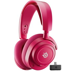 SteelSeries｜スティールシリーズ ゲーミングヘッドセット Arctis Nova 7 Gen 2(PS4/PS5/Switch/Switch2対応) マゼンタ 61732 [ワイヤレス（Bluetooth/USB-C＋USB-A） /両耳 /ヘッドバンドタイプ]