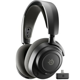 【エントリーで最大2万ポイント当たる｜4/23まで】 SteelSeries｜スティールシリーズ ゲーミングヘッドセット Arctis Nova 7 Gen 2(PS4/PS5/Switch/Switch2対応) ブラック 61730 [ワイヤレス（Bluetooth/USB-C＋USB-A） /両耳 /ヘッドバンドタイプ]