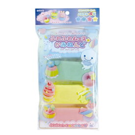 クツワ ムースのかみねんど パステル4色 PT219