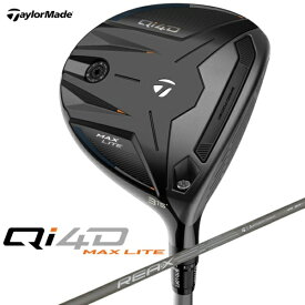 テーラーメイドゴルフ｜Taylor Made Golf フェアウェイウッド Qi4D MAX LITE キューアイ フォーディー マックス ライト [♯7 /21° /REAX 45 /R /メンズ /右利き用]