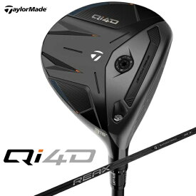 テーラーメイドゴルフ｜Taylor Made Golf フェアウェイウッド Qi4D キューアイ フォーディー [♯3+ /16.5° /REAX 55 /S /メンズ /右利き用]