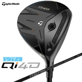 テーラーメイドゴルフ｜Taylor Made Golf レフティ フェアウェイウッド Qi4D キューアイ フォーディー [♯3 /15° /REAX 65 /S /メンズ /左利き用]