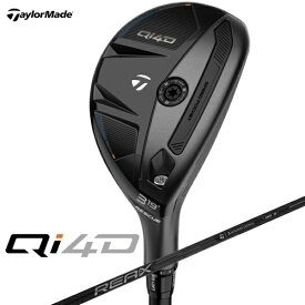テーラーメイドゴルフ｜Taylor Made Golf レスキュー Qi4D キューアイ フォーディー [♯4 /22° /REAX 85 /S /メンズ /右利き用]