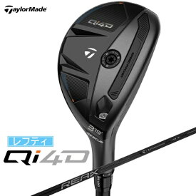 テーラーメイドゴルフ｜Taylor Made Golf レフティ レスキュー Qi4D キューアイ フォーディー [♯5 /25° /REAX 75 /S /メンズ /左利き用]