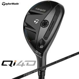 テーラーメイドゴルフ｜Taylor Made Golf レスキュー Qi4D キューアイ フォーディー [♯5 /25° /REAX 65 /R /メンズ /右利き用]