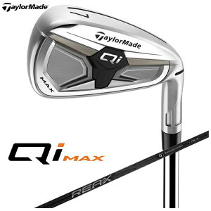 �e�[���[���C�h�S���t�bTaylor Made Golf �A�C�A���Z�b�g Qi MAX �L���[�A�C �}�b�N�X 6�{�Z�b�g #6�`9�APW�AAW [REAX 75 /S /�����Y /�E�����p]
