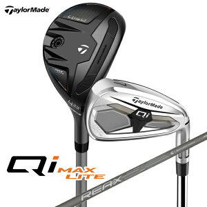 �e�[���[���C�h�S���t�bTaylor Made Golf �A�C�A���E�n�C�u���b�h �R���{�Z�b�g Qi MAX LITE COMBO �L���[�A�C �}�b�N�X ���C�g �R���{ 6�{�Z�b�g 6H�A#7�`9�APW�AAW [REAX 45 /SR /�����Y /�E�����p]
