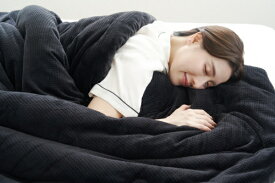 太陽｜Taiyo ヒツジのいらないかけ布団ーファイヤーフ゛ースト 暖々ー ダブル ブラック