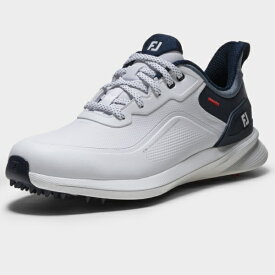 フットジョイ｜FootJoy ゴルフシューズ プロエスエル LACED ホワイト×ブルー 56949 [メンズ /27.5cm /幅:Wide(3E相当)]【返品交換不可】