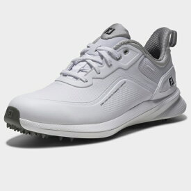 フットジョイ｜FootJoy ゴルフシューズ プロエスエル LACED ホワイト 56951 [メンズ /25.0cm /幅:Wide(3E相当)]【返品交換不可】