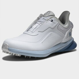 フットジョイ｜FootJoy ゴルフシューズ プロエスエル BOA ホワイト×ブルー 98240 [レディース /22.0cm /幅:Wide(3E相当)]【返品交換不可】