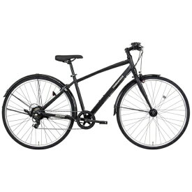 THIRDBIKES｜サードバイクス 27インチ型 クロスバイク フェスクロスプラス-H FESCROSS PLUS マットブラック [6段変速]【キャンセル・返品不可】 【代金引換配送不可】