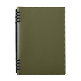 【2026年2月上旬】 キングジム｜KING JIM レザフェスU RN テフレーヌ　オリーブ