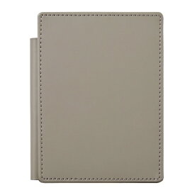 【2026年2月上旬】 キングジム｜KING JIM レザフェスU スライドメモパッド　グレー