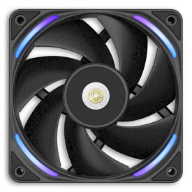 NZXT｜エヌゼットエックスティー ケースファン [120mm /3100RPM] F120X ブラック RF-U12PN-B1