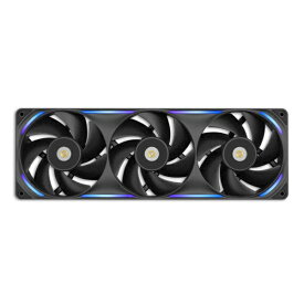 NZXT｜エヌゼットエックスティー ケースファンx3 [120mm /3100RPM] F360X(シングルフレーム) ブラック RF-U36PN-B1