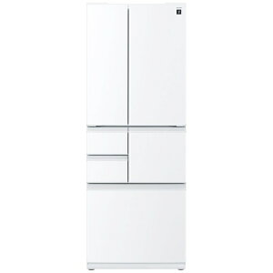 SHARP�b�V���[�v �①�� �u���X�g�z���C�g SJ-FF50R-W [��68.5cm /502L /6�h�A /�ω��J���^�C�v]�s��{�ݒu�����Z�b�g�t