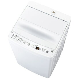 ORIGINAL BASIC｜オリジナルベーシック 全自動洗濯機 ホワイト BW-50A-W [洗濯5.0kg /乾燥機能無 /上開き]