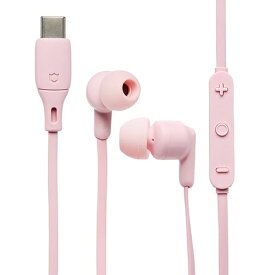 HAMEE｜ハミィ イヤホン カナル型 USB Type-C iFace ピンク 691-182059 [カナル型 /USB]
