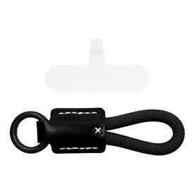 ラスタバナナ｜RastaBanana Burali 丸紐フィンガーストラップ ストラップホルダー付き ブラック RFRSTHS10BK