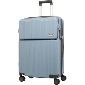 OUTDOOR PRODUCTS｜アウトドアプロダクツ スーツケース 71L（81L） 約1週間 パウダーブルー OD-0890-63N-PBL [TSAロック搭載]