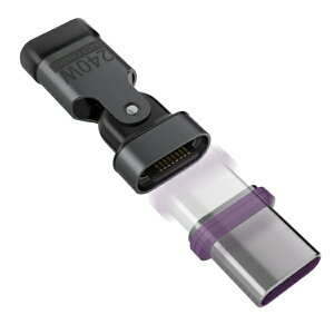 AREA�b�G�A���A USB-C�����A�_�v�^ [USB-C �I�X�����X USB-C /�[�d /�]�� /PD240W /USB2.0] �}�O�l�b�g�E����/�X�C���O�� AR-C240MG3