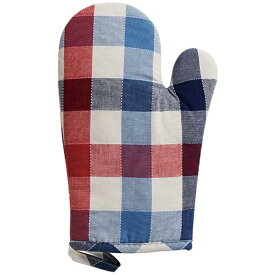 トルネ｜TORUNE トルネ　キッチンミトン　ブロックチェック　ブルー