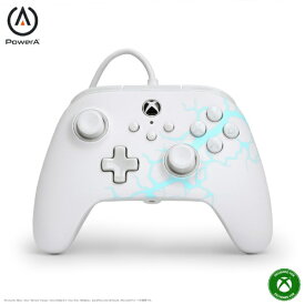 PowerA｜パワーエー アドバンテージ有線コントローラー for Xbox Series X/S アークティックアイス XBGP0519JP-01【Xbox Series X S/Xbox One/PC】