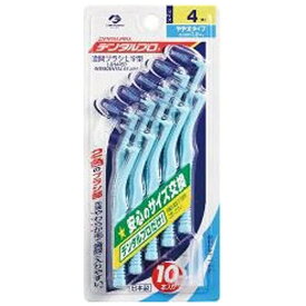 デンタルプロ｜DENTALPRO L字型歯間ブラシ サイズ4 M ブルー