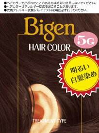 hoyu｜ホーユー Bigen（ビゲン） ヘアカラー 5G 1液40ml+2液40ml〔カラーリング剤〕