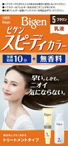hoyu�b�z�[���[ Bigen�i�r�Q���j �X�s�[�f�B�J���[���t 5�i�u���E���j 1��40g+2��60ml�k�J���[�����O�܁l