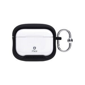 HAMEE�b�n�~�B AirPods Pro 3�Ή� Reflection �|���J�[�{�l�[�g�N���A�P�[�X iFace �u���b�N 41-188501