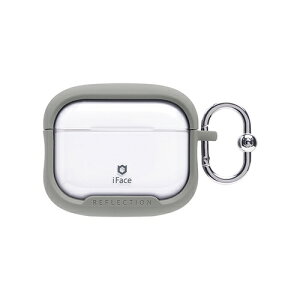 HAMEE�b�n�~�B AirPods Pro 3�Ή� Reflection �|���J�[�{�l�[�g�N���A�P�[�X iFace �O���[ 41-188518