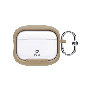 HAMEE�b�n�~�B AirPods Pro 3�Ή� Reflection �|���J�[�{�l�[�g�N���A�P�[�X iFace �x�[�W�� 41-188532