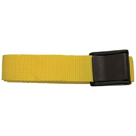 ユタカメイク｜YUTAKA ベルト　結束ベルト（バックル）　25mm巾×2m　イエロー　AG222