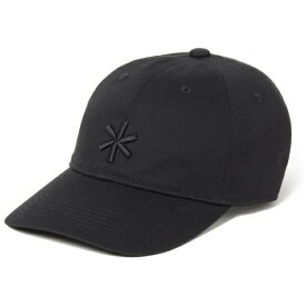 スノーピーク｜snow peak 男女兼用 6パネルキャップ Asterisk Cap ブラック CH-26SU005 [ユニセックス /1（頭周り：56.0cm、高さ：16.5cm）]