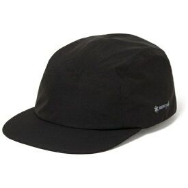 スノーピーク｜snow peak 男女兼用 レインキャップ GORE-TEX Rain Cap ブラック CH-26SU002 [ユニセックス /1（頭周り：58.0cm、高さ：16.5cm）]
