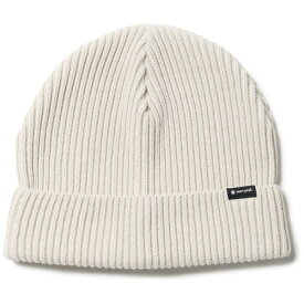 スノーピーク｜snow peak 男女兼用 ニットキャップ Pe/Co Knit Cap アイボリー CH-26SU004 [ユニセックス /One（頭周り：48cm、高さ：20cm）]