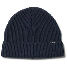 スノーピーク｜snow peak 男女兼用 ニットキャップ Pe/Co Knit Cap ダークネイビー CH-26SU004 [ユニセックス /One（頭周り：48cm、高さ：20cm）]